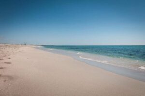 White sands of Belyaus