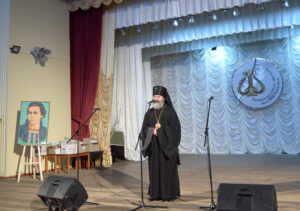 Welcoming speech by Archbishop Kliment, Poltava, 2019. Photo by Anatoliy Kowalski.