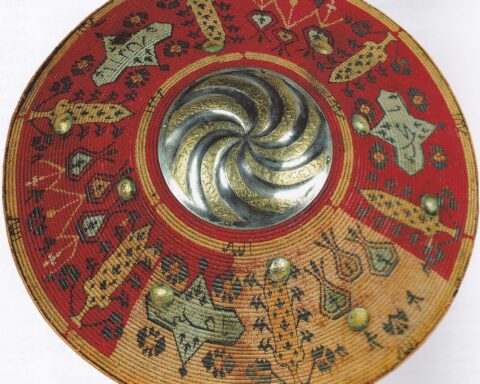 Щит кримськотатарського воїна. 17 століття. Львівський історичний музей.